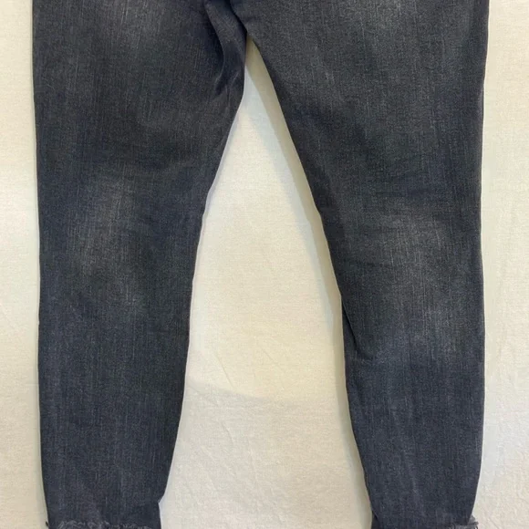 B-211 One X One Teaspoon Black Distressed High Waist Skinny Jeans Size 28 - Picture 9 of 15